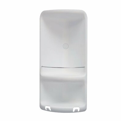 GEDY 7080 CAESAR kétszintes sarokpolc zuhanyzóhoz, 22,6 x 47,3 x 16 cm, ABS műanyagból, fehér