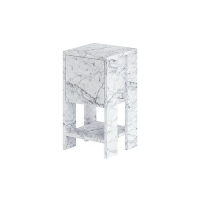 Noční stolek Ema Carrara Marble