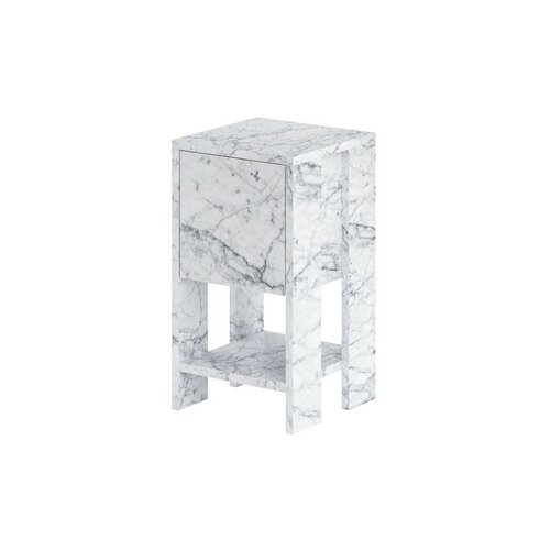 Noční stolek Ema Carrara Marble
