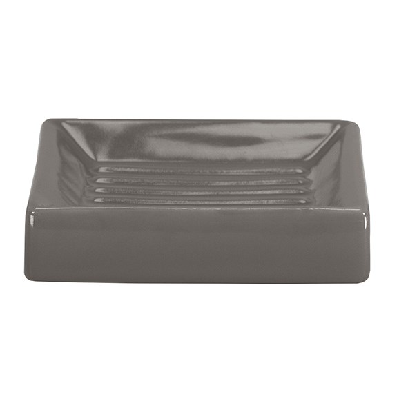 Miska pod mydlo, sivá