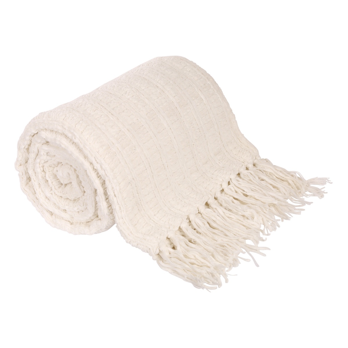 Koc Emma kremowy, 150 x 200 cm