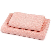 Set prosoape Rio roz, 50 x 100 cm, 70 x 140 cm Set prosoape Rio roz, 50 x 100 cm, 70 x 140 cm