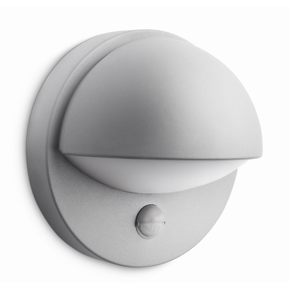 Philips 16246/87/16 June kültéri fali lámpa érzékelővel 19,5 cm, szürke, világosszürke akciós termékkép 1