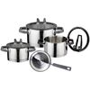 Elo 30004 Premium set de 4 vase din oțelinoxidabil Rondello
