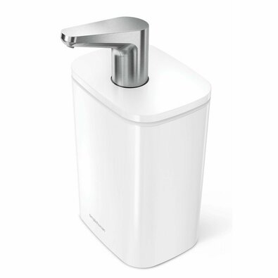 Dozator de săpun cu pompă Simplehuman 473 ml , alb