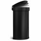 Simplehuman Półokrągły kosz bezdotykowy 45 l,czarny