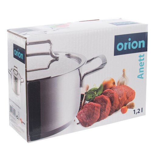 Orion Nerjaveča posoda s pokrovom Anett 1,2 l