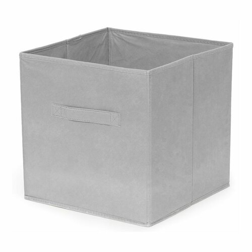 Compactor Skládací úložný box pro police a knihovny, 31 x 31 x 31 cm, šedá
