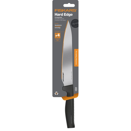 Cuțit de porționare Fiskars 1051760 Hard Edge, 22cm