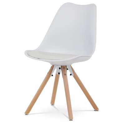 Scaun de masă CT-762 WT, alb