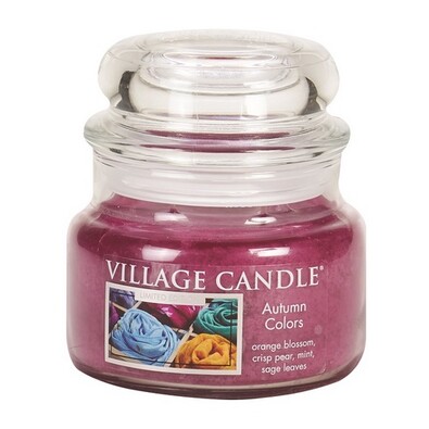 Village Candle Vonná svíčka ve skle  Barvy podzimu - Autumn Colors, 269 g