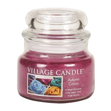 Village Candle Vonná sviečka v skle Farby jesene - Autumn Colors, 269 g