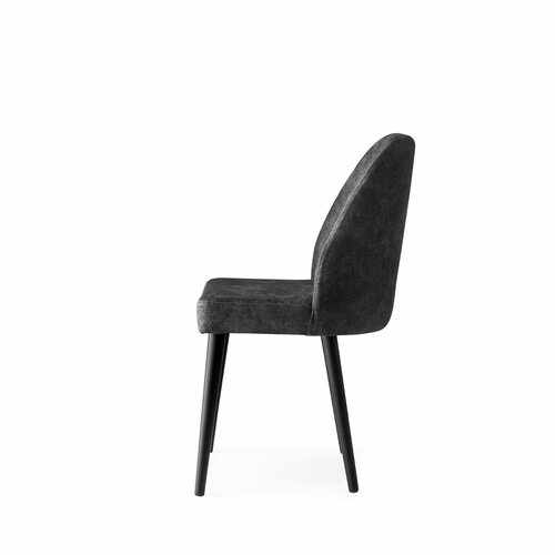 Set de scaune de sufragerie Dallas Anthracite, 4buc.