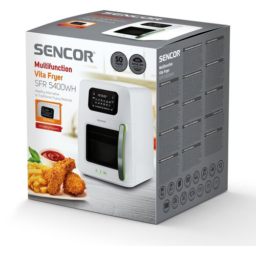 Sencor SFR 5400WH forrólevegős fritőz