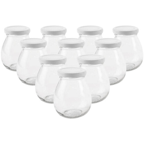 Orion Set of preserving jars with lids Majo 0.245l, 10 pcs