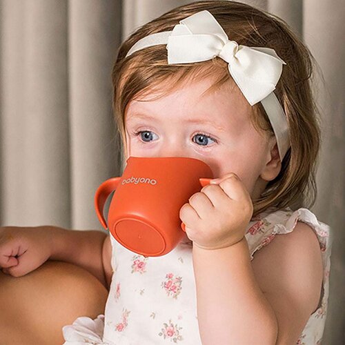 Baby Ono Ergonomični lonček Flow 120 ml, modra
