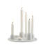 Świecznik Moon, biały