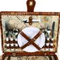 Arôme Кошик для пікніка на 4 особи садовий, 40 x 30 x 20 см