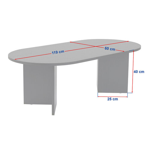Măsuță de cafea Sable Sapphire Oak Black