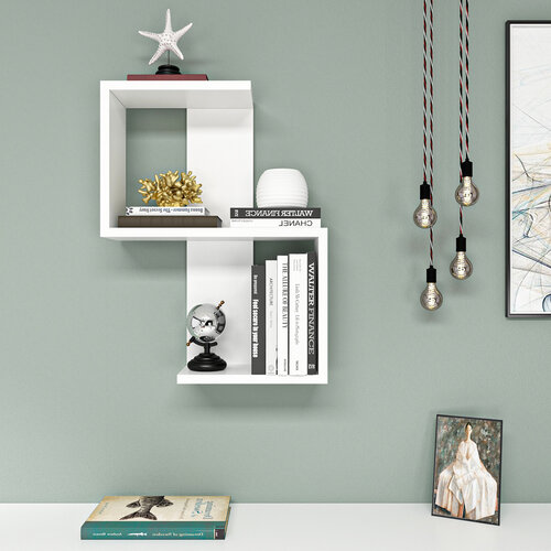 Wandregal Octa White