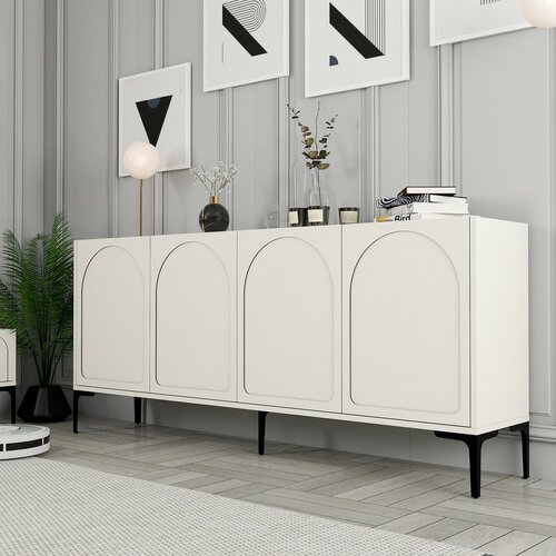 Schrank Lyon Cream and Black