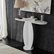 Beistelltisch Ellittica White