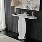 Beistelltisch Ellittica White