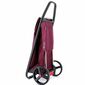 Rolser Geantă de cumpărături pe roți Com MF 8Black Tube, burgundy