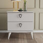 Nachttisch Versa-Ce White