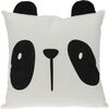 Otroški vzglavnik Safari tour Panda črno-bel, 40 x40 cm