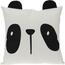 Otroški vzglavnik Safari tour Panda črno-bel, 40 x40 cm