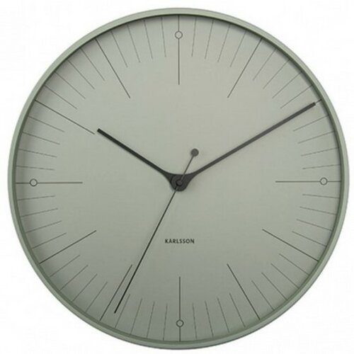 Karlsson 5769GR dizajnové nástenné hodiny, pr. 40 cm
