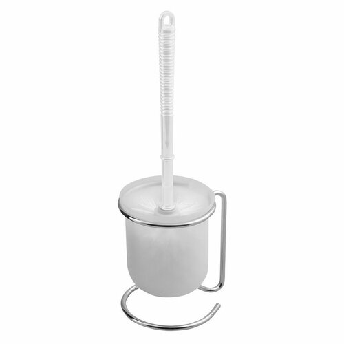 Levně AQUALINE GA1304 Simple line WC štětka, stříbrná