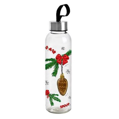 Sticlă pentru băuturi Toro Detox Xmas, 500 ml