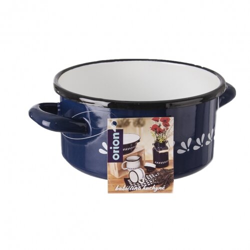 Orion KÉKFESTŐ zománcozott lábas, 1,5 l