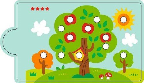 2Kids Toys Magnetická hra Třídění barev s dinosaurem