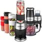 Blender multifuncțional Concept SM3390 Fresh&Nutri  700 W + 2 sticle de 570 ml + 400 ml, negru