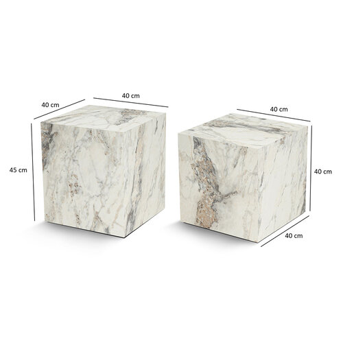 Odkladací stolík Kup Set Freesia, 2 ks