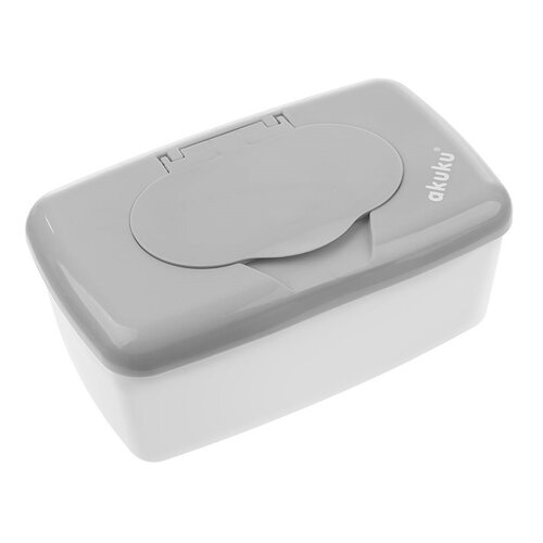 Cutie pentru șervețele umede Akuku, gri