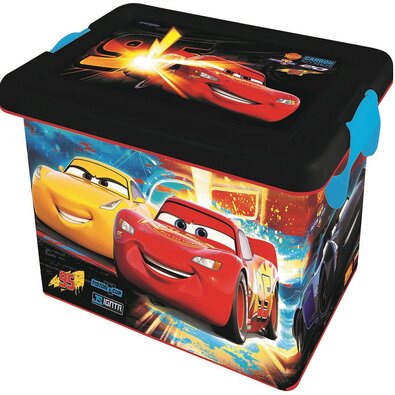 STOR Dekorační úložný box Cars 3, 7 l