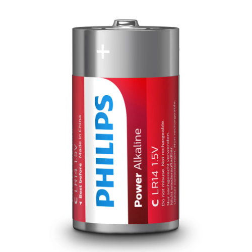 Philips Baterie C 1,5 V Power Alkaline