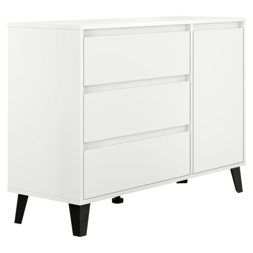 Komoda BOGAN 1D3S, biela