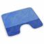 Kvalitex WC-Matte Wellen blau, 60 x 50 cm