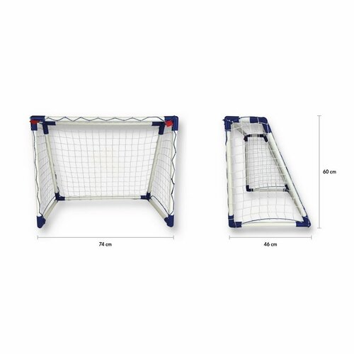 My Hood 308219 set de porți de fotbal și mingeTarge t Sport Junior, 3 buc