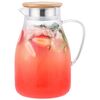4Home Hot&Cool üveg kancsó Bamboo fedéllel, 1,7 l