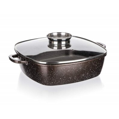 Banquet Форма для випікання з антипригарною поверхнею PREMIUM Dark Brown 28 x 28 x 8 см