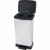 Curver Pedálový odpadkový koš DECO BIN, 23 + 23 l