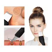 Spatulă cosmetică cu ultrasunete cu atașamenteBlack