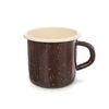 Orion emajlirani skodelica Brown, 8 cm