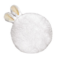 Domarex Polštářek Soft Bunny plus bílá, průměr 35 cm